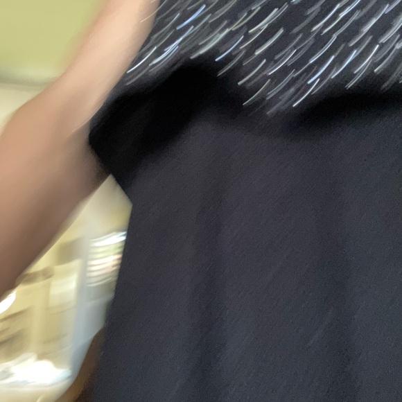 SCOTT MC CLINTOCK LONG BLACK DRESS - Picture 6 of 10